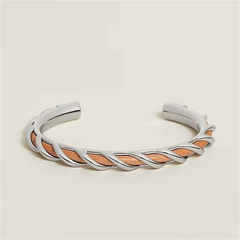 jonc torsades bracelet